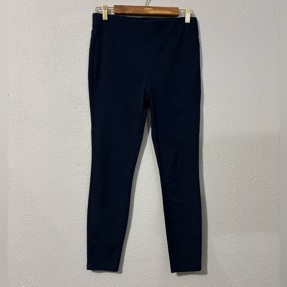 LC Lauren Conrad Millenium Pull-On Navy Blue Skinny Pants Women’s Sz M